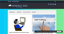 Desktop Screenshot of nordichi2012.org